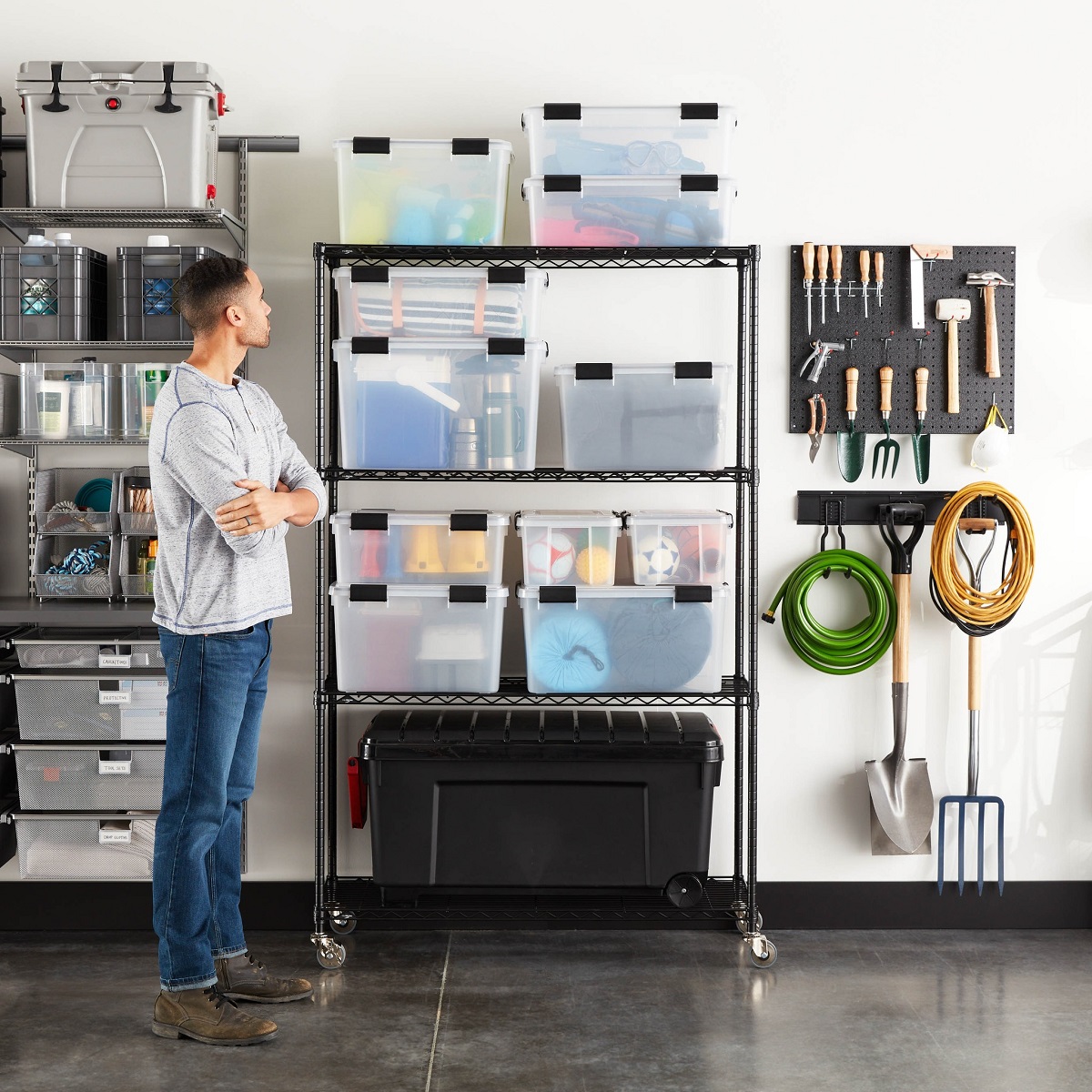 The Container Store - Spring cleaning applies to the whole house. Shop  garage storage & organization at #TheContainerStore: bit.ly/30WpF2D