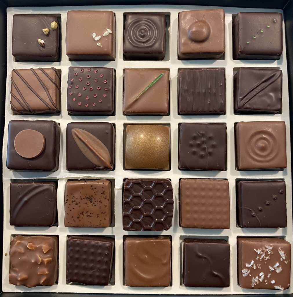 Fev’co Chocolat chocolates.