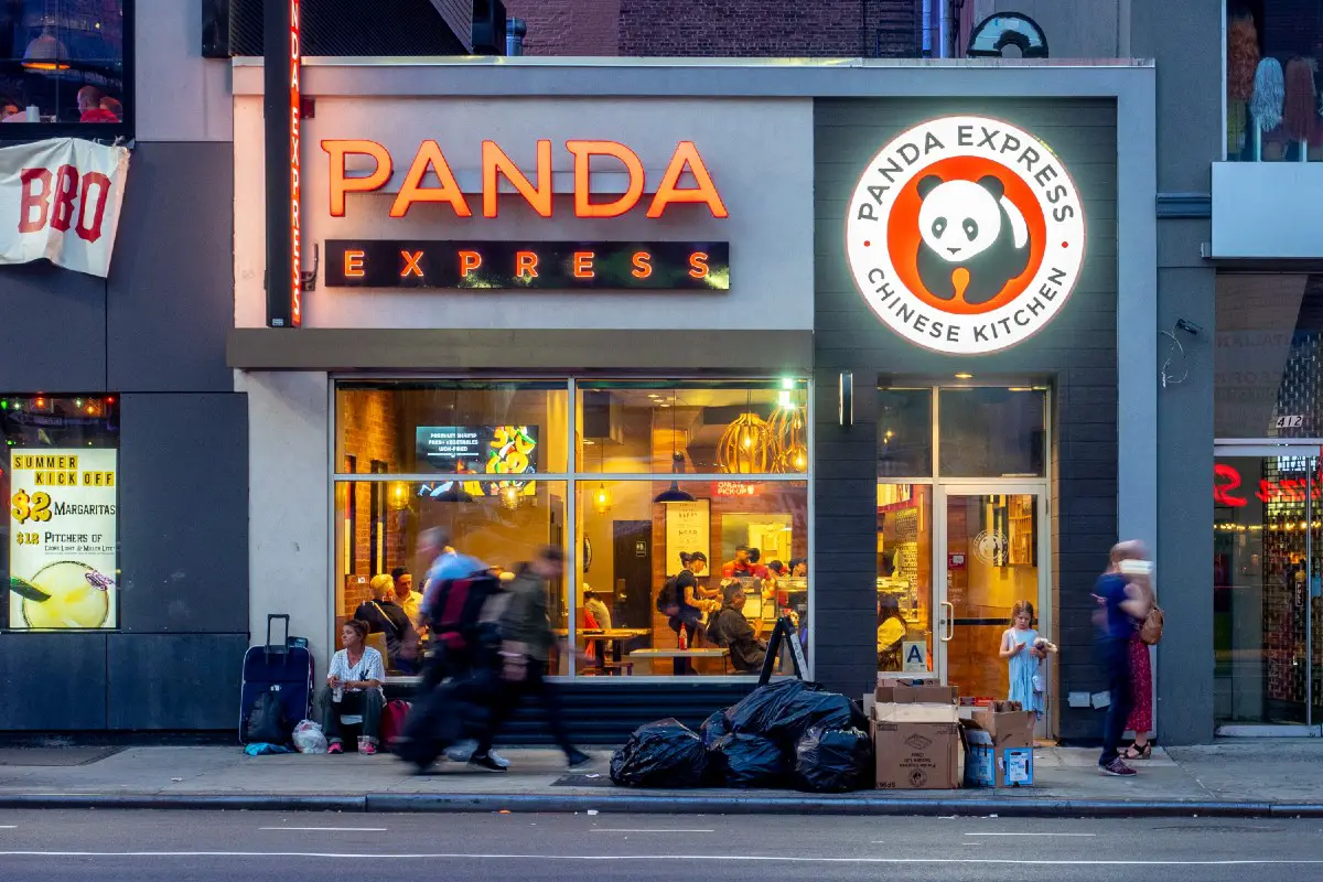 Panda Express in Hells Kitchen New York City
