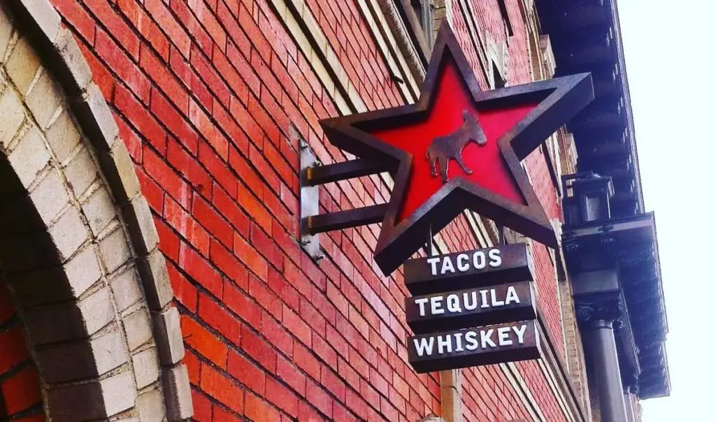 Tacos Tequila Whiskey Giving Way to Rolling Pin Pizza